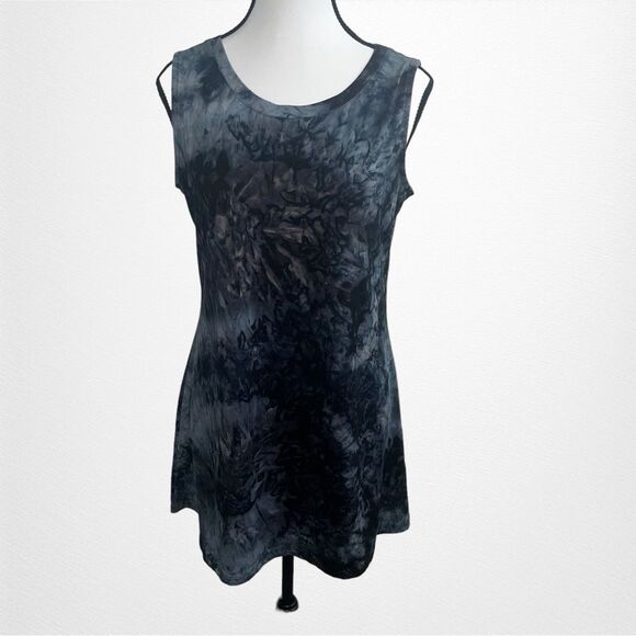LOGO Layers by Lori Goldstein Tie-Dye Knit Tank Top Size Medium - Picture 1 of 7